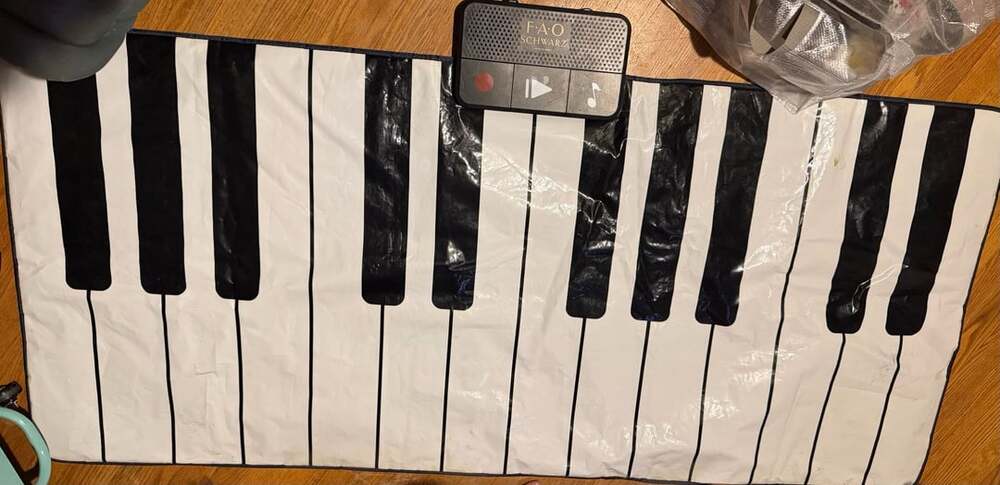 FAO Schwarz Giant Dance Mat Piano